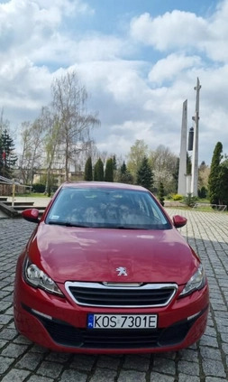 Peugeot 308 cena 31900 przebieg: 112223, rok produkcji 2014 z Oświęcim małe 106